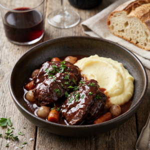 Carrilleras de Ternera al Vino Tinto